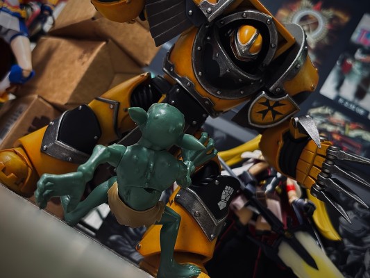 战锤:荷鲁斯之乱 帝国之拳 铁骑终结者军团 装备闪电爪的铁骑终结者