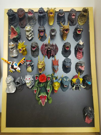 一番赏 哥斯拉-1.0 H奖 怪兽头部磁铁