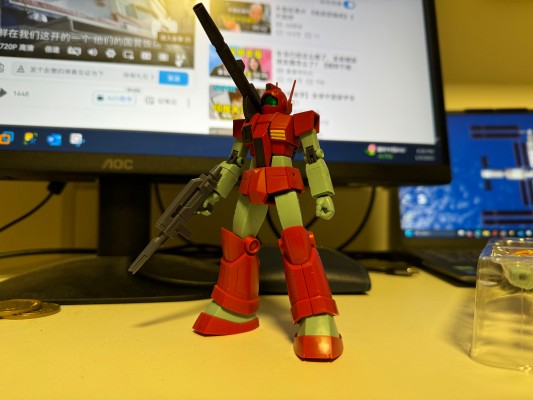 ROBOT魂＜机动战士系列＞ RGC-80 吉姆加农 查布罗基地样式 剧中版