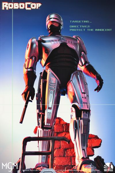 机械战警1987 机械战警 1/2全身像