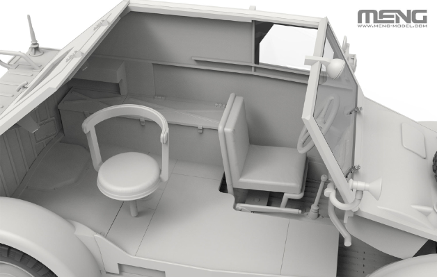 VS-017 1/35 德国Pkw.K1 Type 823 型军用车