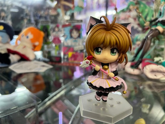 粘土人搭配 魔卡少女樱 木之本樱 黑猫女仆