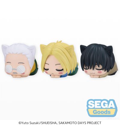 坂本日常 午睡猫咪 精细人偶