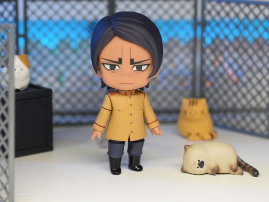 粘土人#2542 黄金神威 鲤登少尉