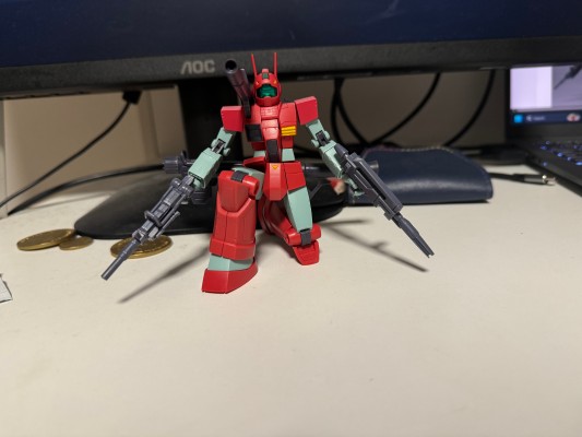 ROBOT魂＜机动战士系列＞ RGC-80 吉姆加农 查布罗基地样式 剧中版