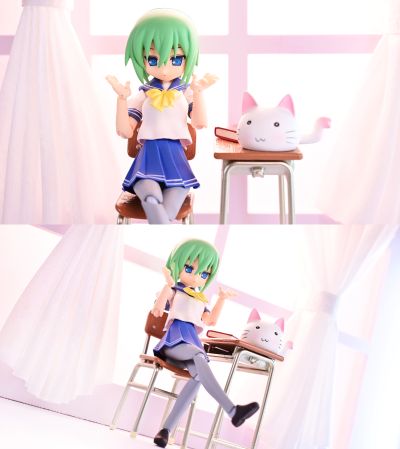 figma#046 幸运星 动画版 高良美幸 夏季校服