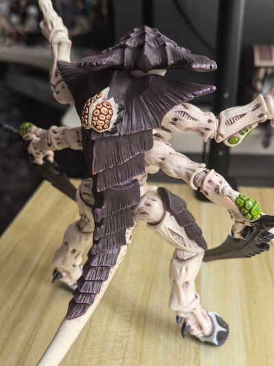 战锤40000 泰伦虫族 利维坦虫巢舰队 配骨刃的泰伦武士2