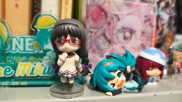 迷你黏土人 魔法少女小圆 晓美焰 