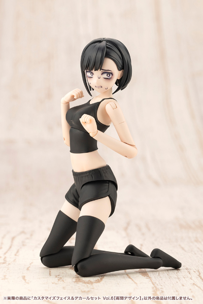 创彩少女庭园 自定义脸部 与 水贴套装 第6弹 【雨间设计】