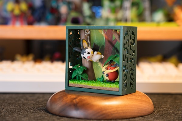 宝可梦画框 深绿之森