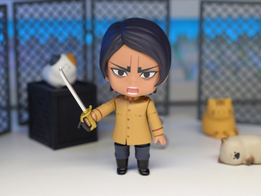 粘土人#2542 黄金神威 鲤登少尉