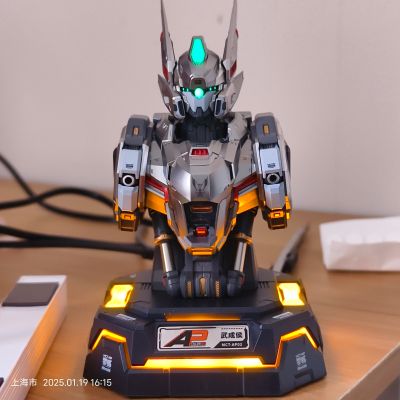 武成侯胸像充电中心 银色