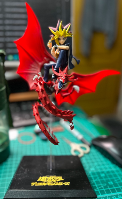 压泡面手办 游戏王－怪兽之决斗 武藤游戏