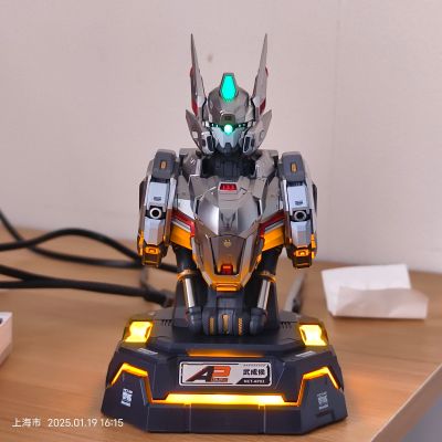 武成侯胸像充电中心 银色