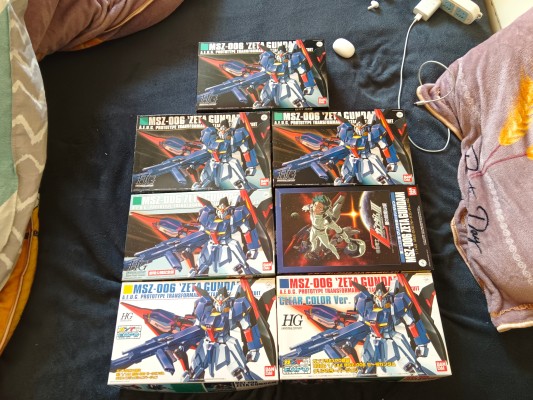 HGUC 机动战术Z高达 MSZ-006 Z高达 Clear Colour Ver. 