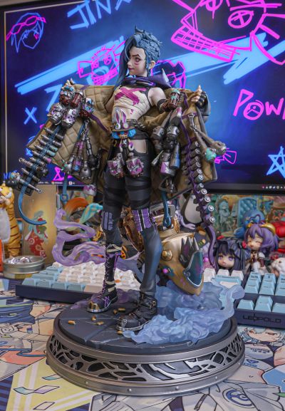 英雄联盟 双城之战 金克丝 1/7比例雕像