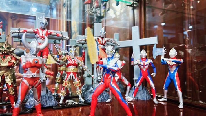 奥特曼55周年纪念雕像——奥特曼