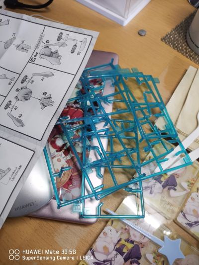 粘土人拼装模型 初音未来 透明版