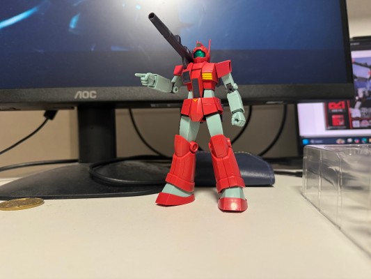 ROBOT魂＜机动战士系列＞ RGC-80 吉姆加农 查布罗基地样式 剧中版