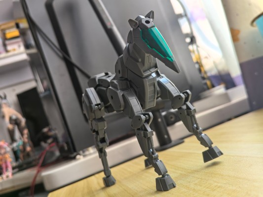 30MM 1/144 载具拓展包（机械马） [深灰色]