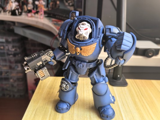 战锤40000 极限战士 终结者小队 配备暴风爆矢枪的终结者