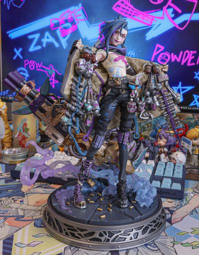 英雄联盟 双城之战 金克丝 1/7比例雕像