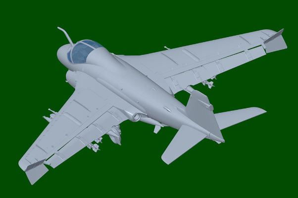 编号：01642 1/72 军用飞机系列 美国A-6E TRAM“入侵者”攻击机