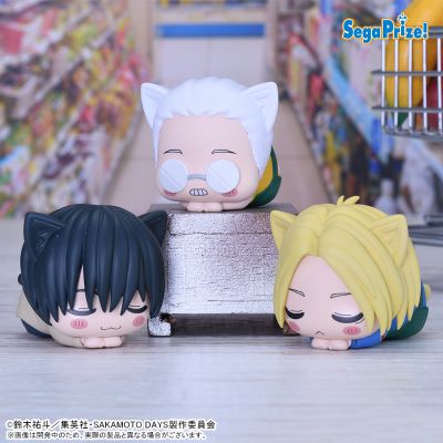 坂本日常 午睡猫咪 精细人偶