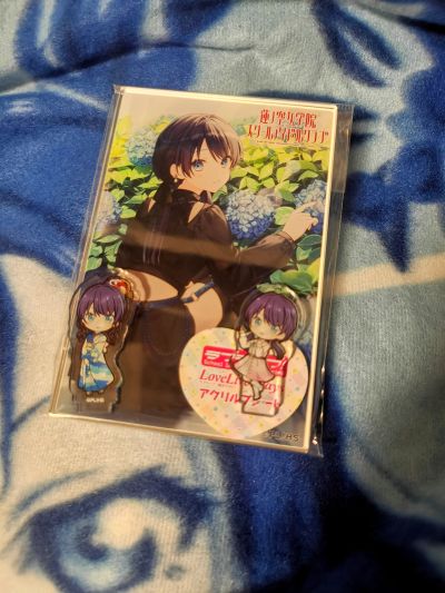 爱与演唱会！莲之空女学院学园偶像俱乐部 趴趴毛绒玩偶“村野沙耶香-加贺友禅联名服装”S码