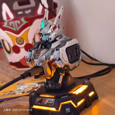 武成侯胸像充电中心 银色