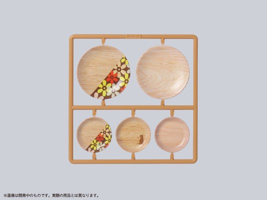 普利普拉 玩具人偶用的碗 配件组合3