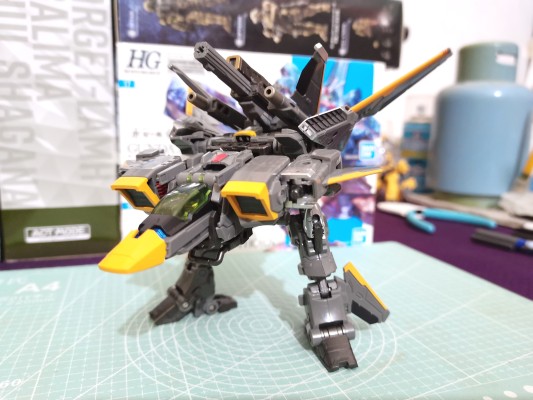 戴亚克隆 荷鲁斯变形突击兵＜F推进装备＞夜虎