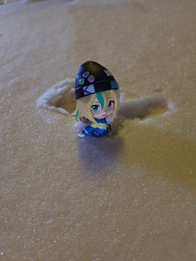 粘土人#2495 夜晚的水母不会游泳 山之内花音 基础款