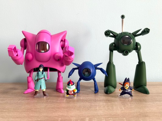 HG龙珠系列 皮拉夫/杂烩饭大王一行全套人偶