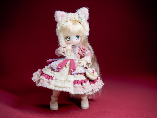 PID046-PCS Primrose × 糖果杯 / 巧克力 ～草莓牛奶猫～