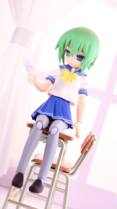 figma#046 幸运星 动画版 高良美幸 夏季校服