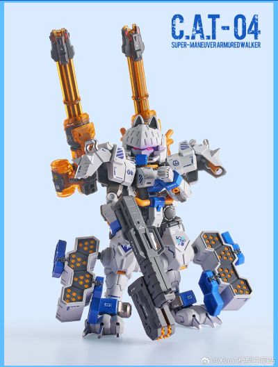 铁啸C.A.T-04 阵 重装型机甲 喵匠特别联名火神炮款