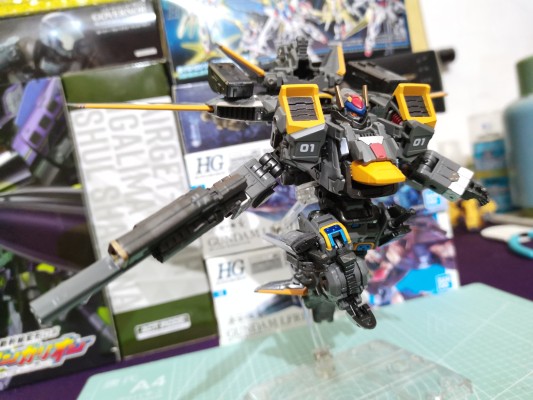 戴亚克隆 荷鲁斯变形突击兵＜F推进装备＞夜虎