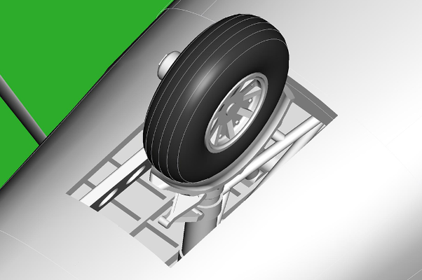 编号：81775 1/48 军用飞机系列 美国B-24D“解放者”轰炸机