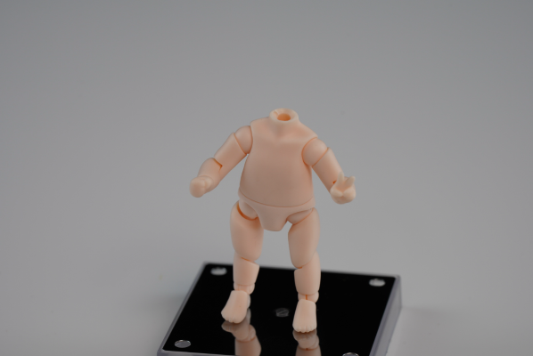 粘土娃 素体 1.1 小孩 （奶油色）