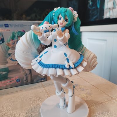 初音未来系列 Luminasta 初音未来联名大耳狗 白色连衣裙