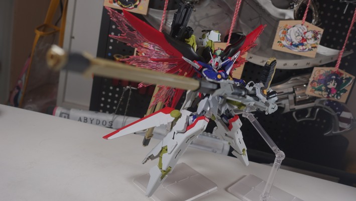 HG 1/144 命运高达规格二&宙斯魅影装备