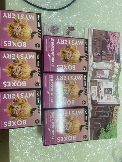 胜利女神：妮姬 Q版盲盒系列-樱花、布兰儿、诺亚尔、爱丽丝、普丽瓦蒂、露菲