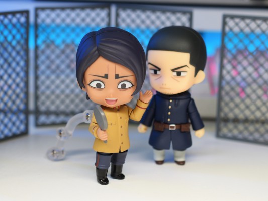 粘土人#2542 黄金神威 鲤登少尉