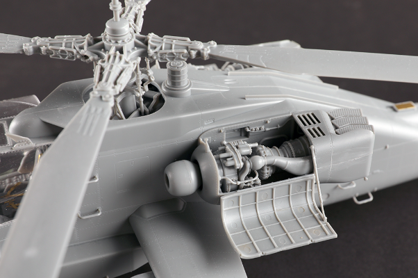 编号：05115 1/35 军用飞机系列 AH-64A“阿帕奇”直升机-后期型