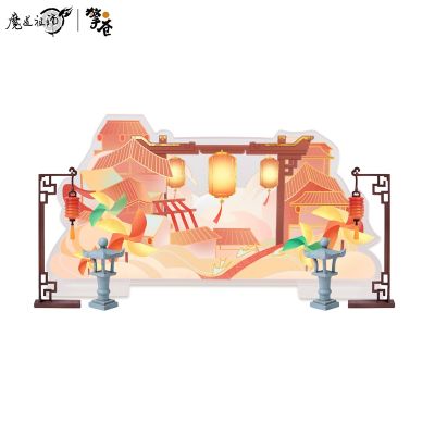 魔道祖师动画 舞乐升平系列Q版手办 套组