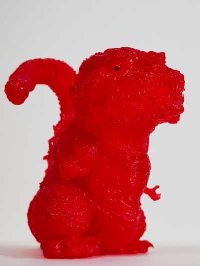 Q版拟真 哥斯拉（2016）第四形态 透明红色版