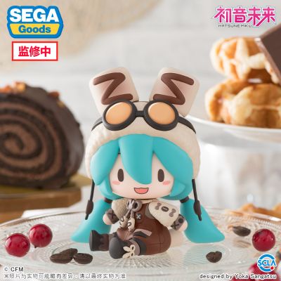 Fuwa Petit Q版玩偶 初音未来 棉花糖热可可