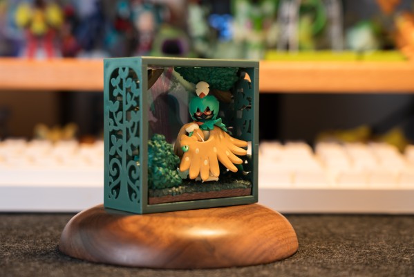 宝可梦画框 深绿之森