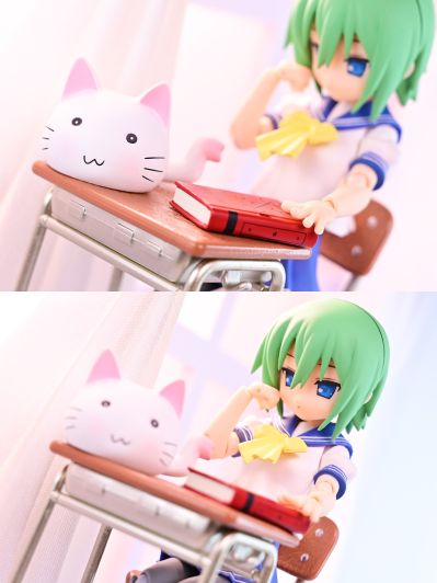 figma#046 幸运星 动画版 高良美幸 夏季校服